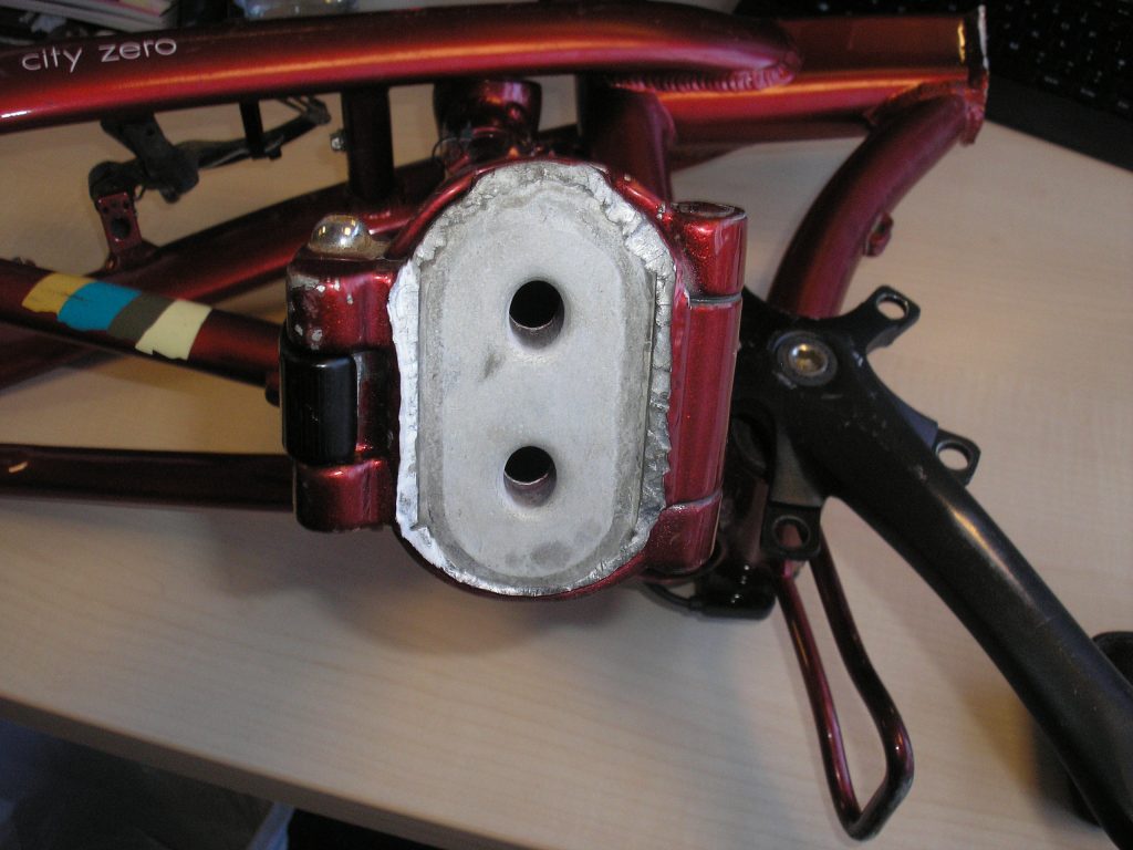 Clamp plate.
